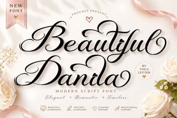 Beautiful Danila: Elevating Your Brand with Elegant Script