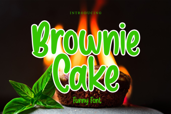 Brownie Cake: A Handwritten Font for Authentic Design