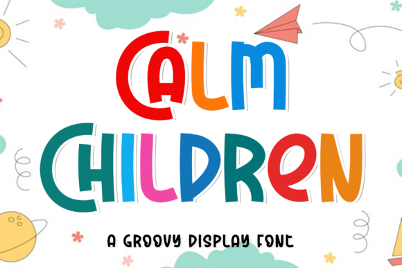 Calm Children: A Font for Sophisticated & Fluid Branding