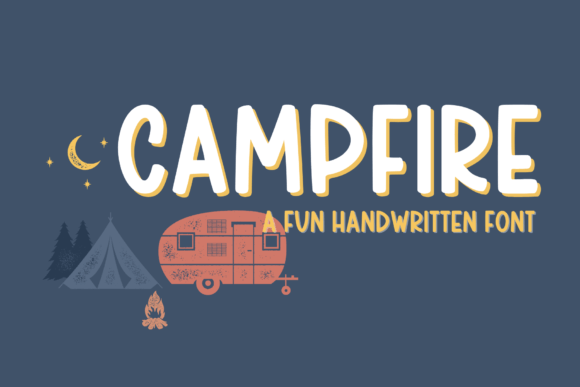 Campfire: The Bold Handwritten Font for Cricut