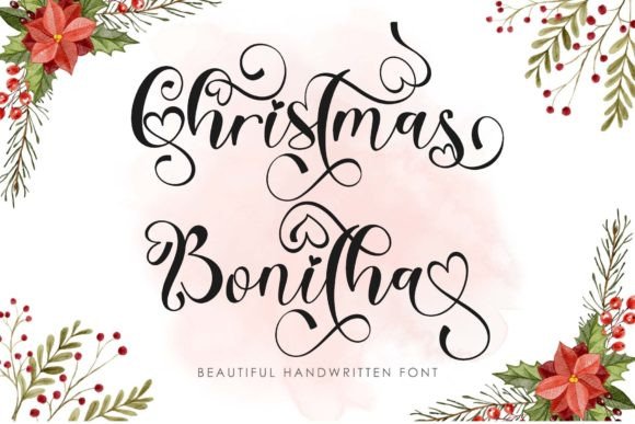 Christmas Bonitha: A Guide to This Elegant Script Font