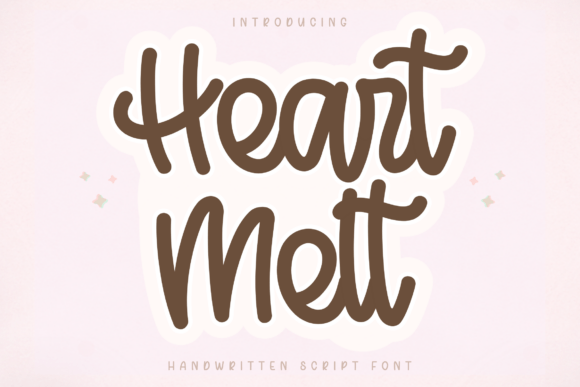Heart Melt: A Handwritten Font for Warm, Authentic Designs