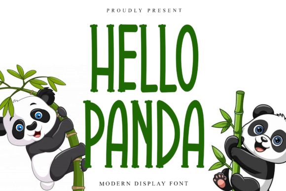 Hello Panda: A Modern Handwritten Font for Crisp Branding