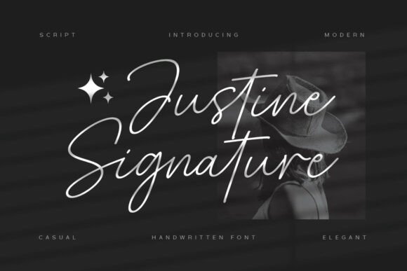Justine Signature: The Handwritten Font That Feels Personal