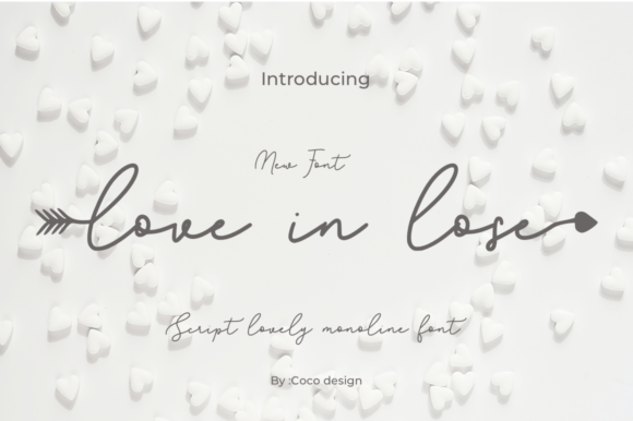 Love in Lose: A Handwritten Font for Elegant, Personal Designs