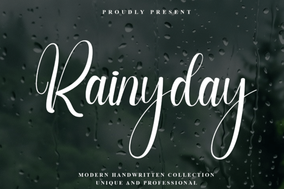Rainyday: The Modern Handwritten Font for Crisp Elegance