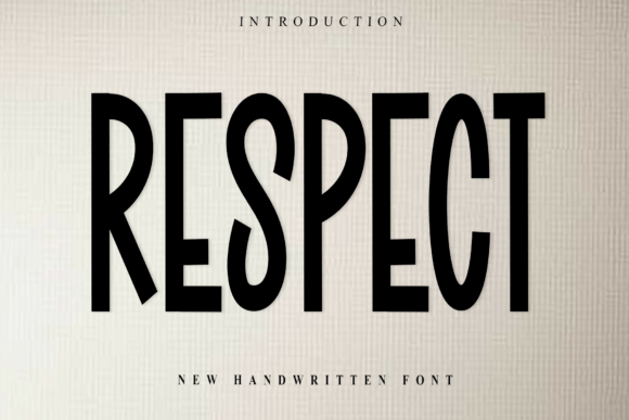 Respect: A Fresh Take on Modern Handwritten Elegance