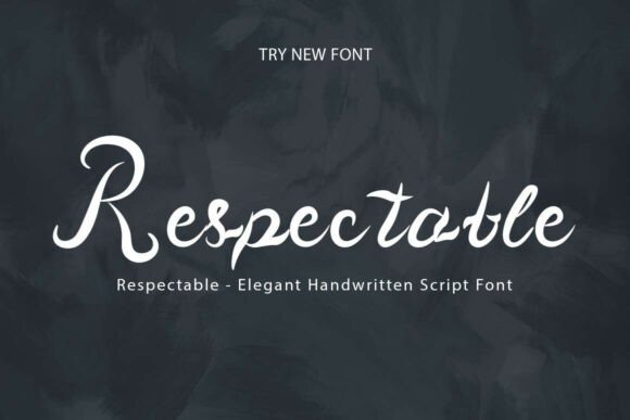Respectable: The Art of Handwritten Elegance