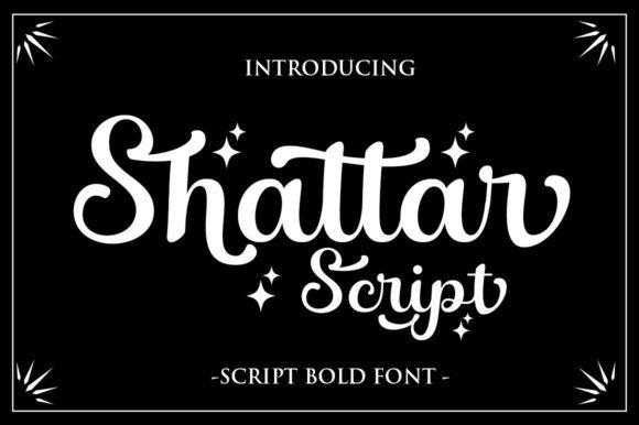 Shattar Script: Where Handwritten Charm Meets Professional Polish