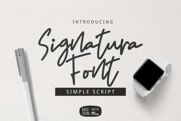 Signatura Script: Beyond the Handwritten Font
