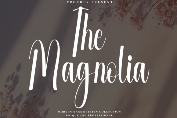 The Magnolia: A Font with Autumnal Soul