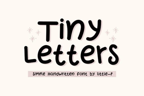 Tiny Letter: Your Go-To Handwritten Font for Charming Projects