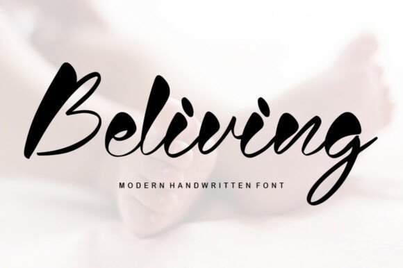 Why Beliving is the Go-To Handwritten Font for Modern Designers